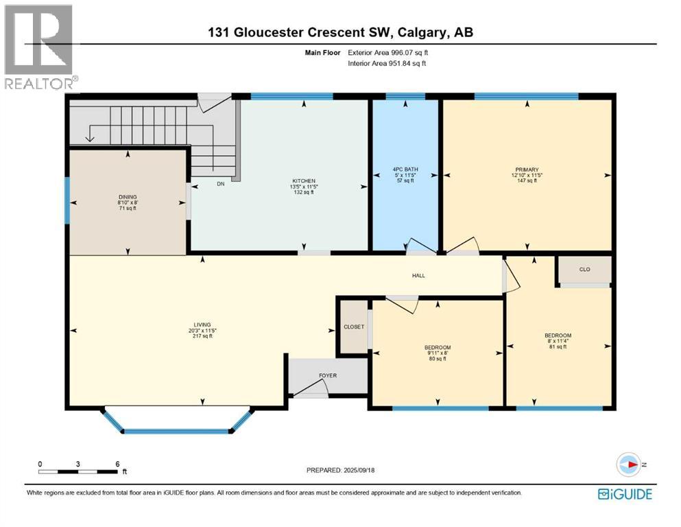 131 Gloucester Crescent Sw, Calgary, Alberta  T3E 4V4 - Photo 5 - A2258046