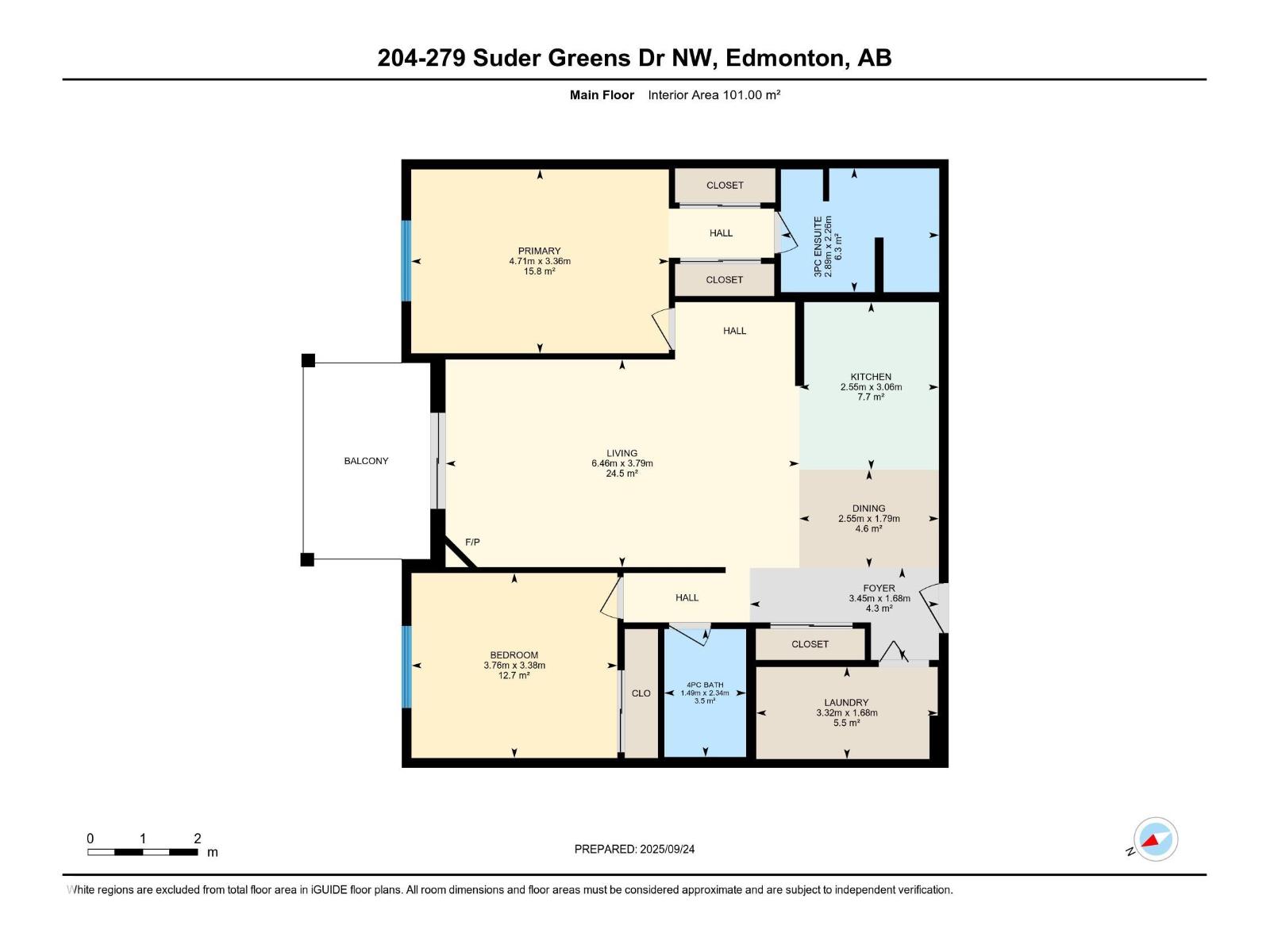 #204 279 Suder Greens Dr Nw, Edmonton, Alberta  T5T 6X6 - Photo 4 - E4459347