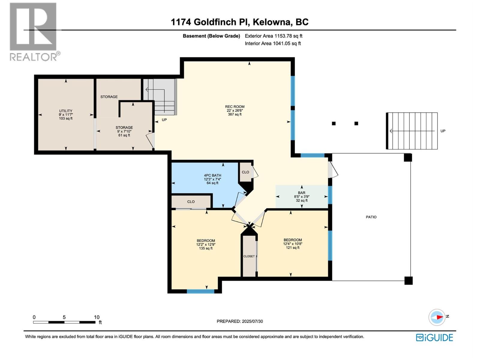 1174 Goldfinch Place, Kelowna, British Columbia  V1W 5M1 - Photo 66 - 10362872