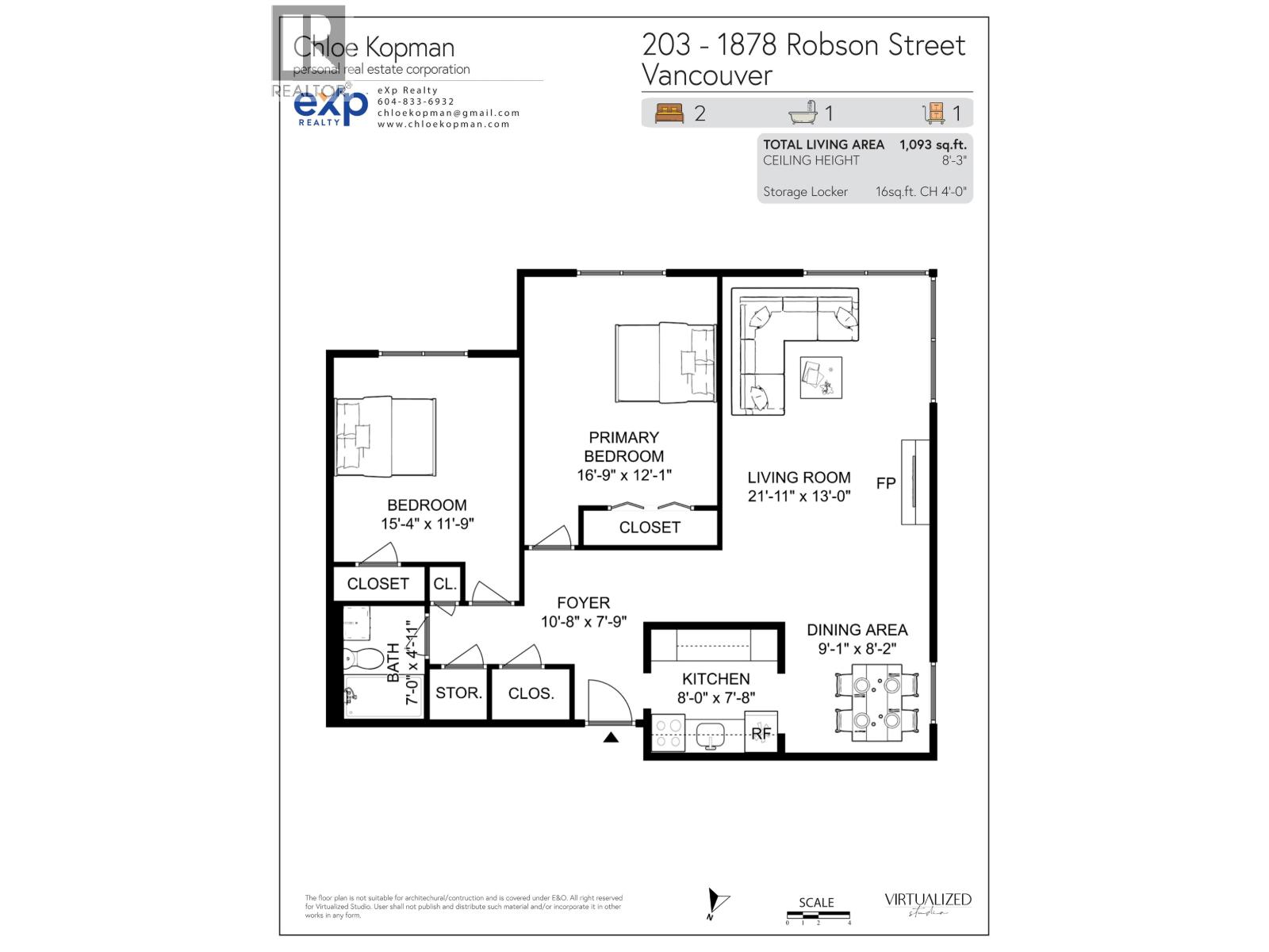203 1878 Robson Street, Vancouver, British Columbia  V6G 1E3 - Photo 23 - R3052186