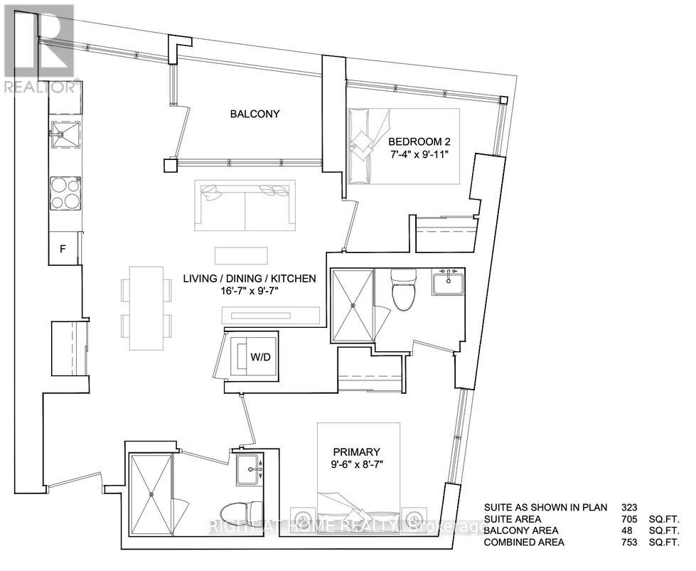 323 - 1 Kyle Lowry Road, Toronto, Ontario  M3C 1H7 - Photo 3 - C12426170