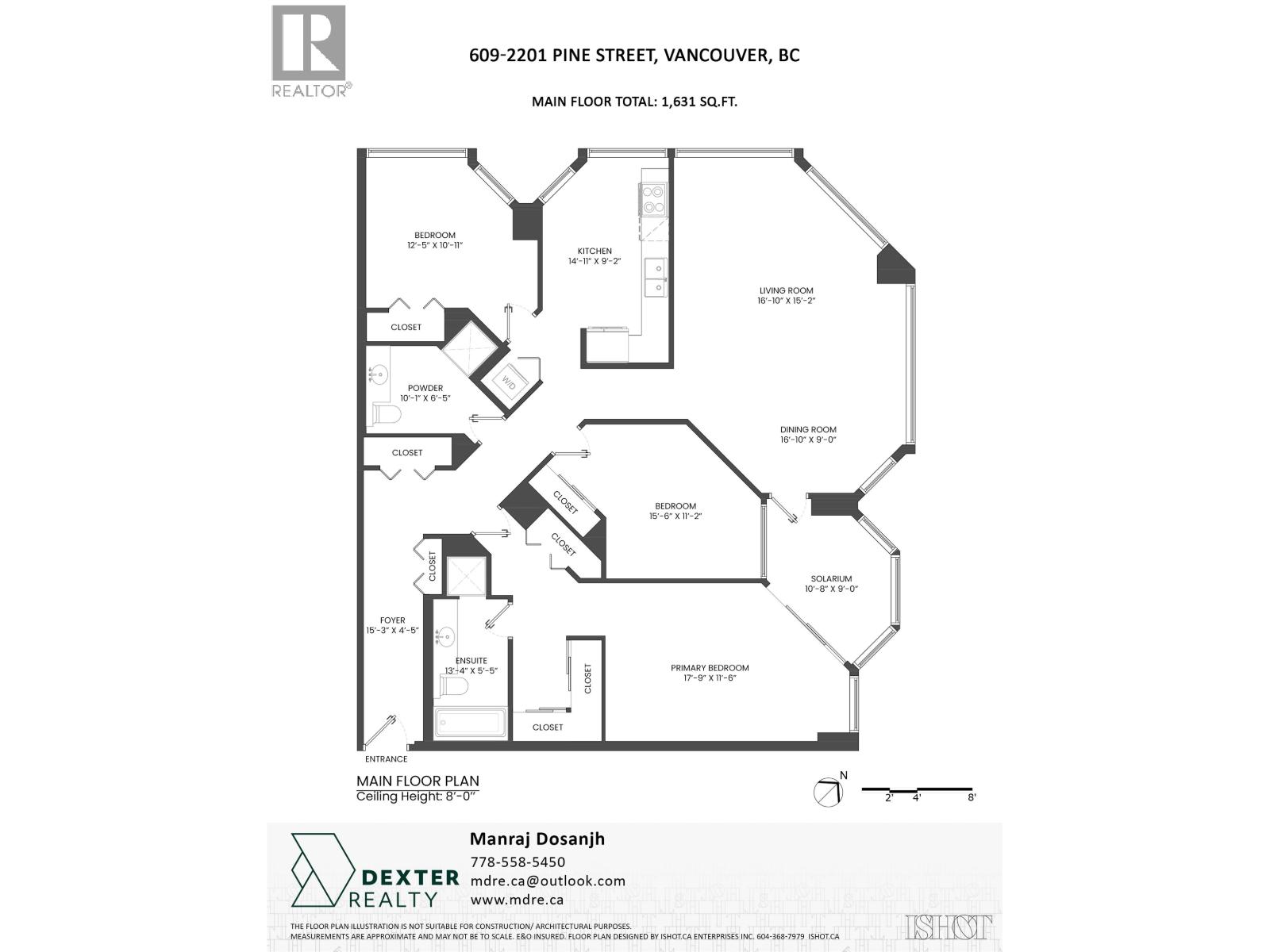 609 2201 Pine Street, Vancouver, British Columbia  V6J 5E7 - Photo 28 - R3051851