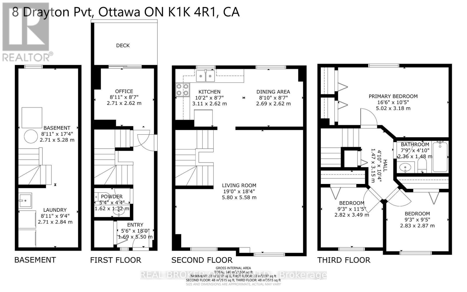 8 Drayton Private, Ottawa, Ontario  K1K 4R1 - Photo 33 - X12427511