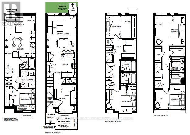 Block 5c, Potl 53 Deep Roots Terrace, Toronto (Englemount-Lawrence), Ontario  M6A 2M3 - Photo 7 - C12427908