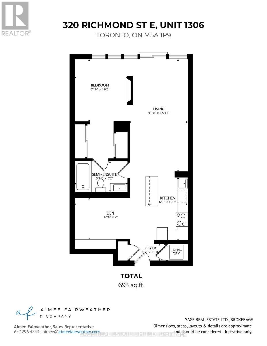 1306 - 320 Richmond Street E, Toronto, Ontario  M5A 1P9 - Photo 41 - C12427508