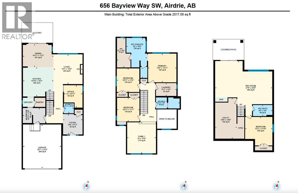 656 Bayview Way Sw, Airdrie, Alberta  T4B 3N6 - Photo 49 - A2255875