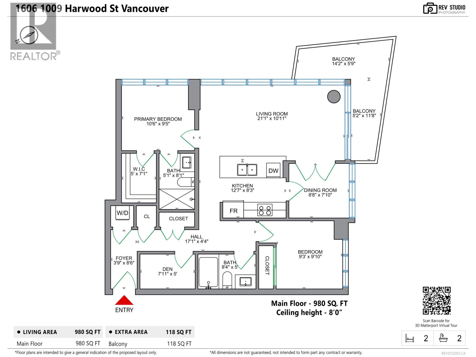 1606 1009 Harwood Street, Vancouver, British Columbia  V6E 0C2 - Photo 30 - R3052637