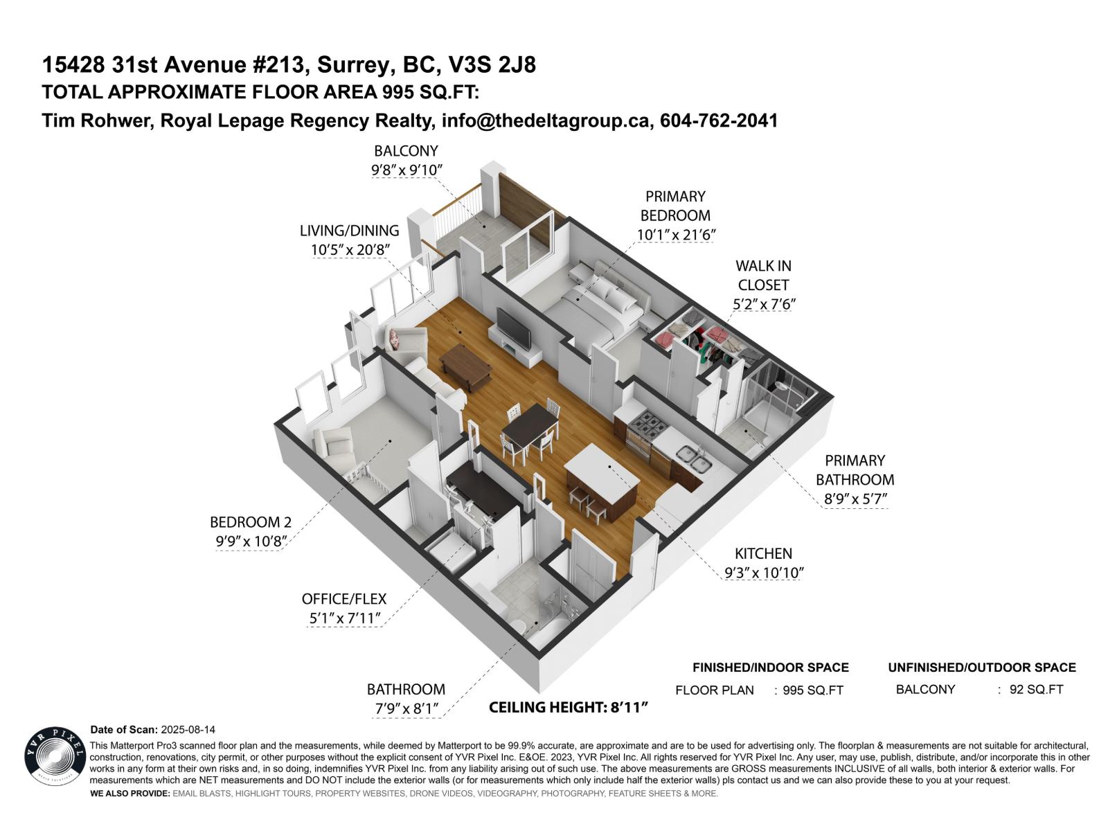 213 15428 31 Avenue, Surrey, British Columbia  V3Z 3W4 - Photo 31 - R3052683