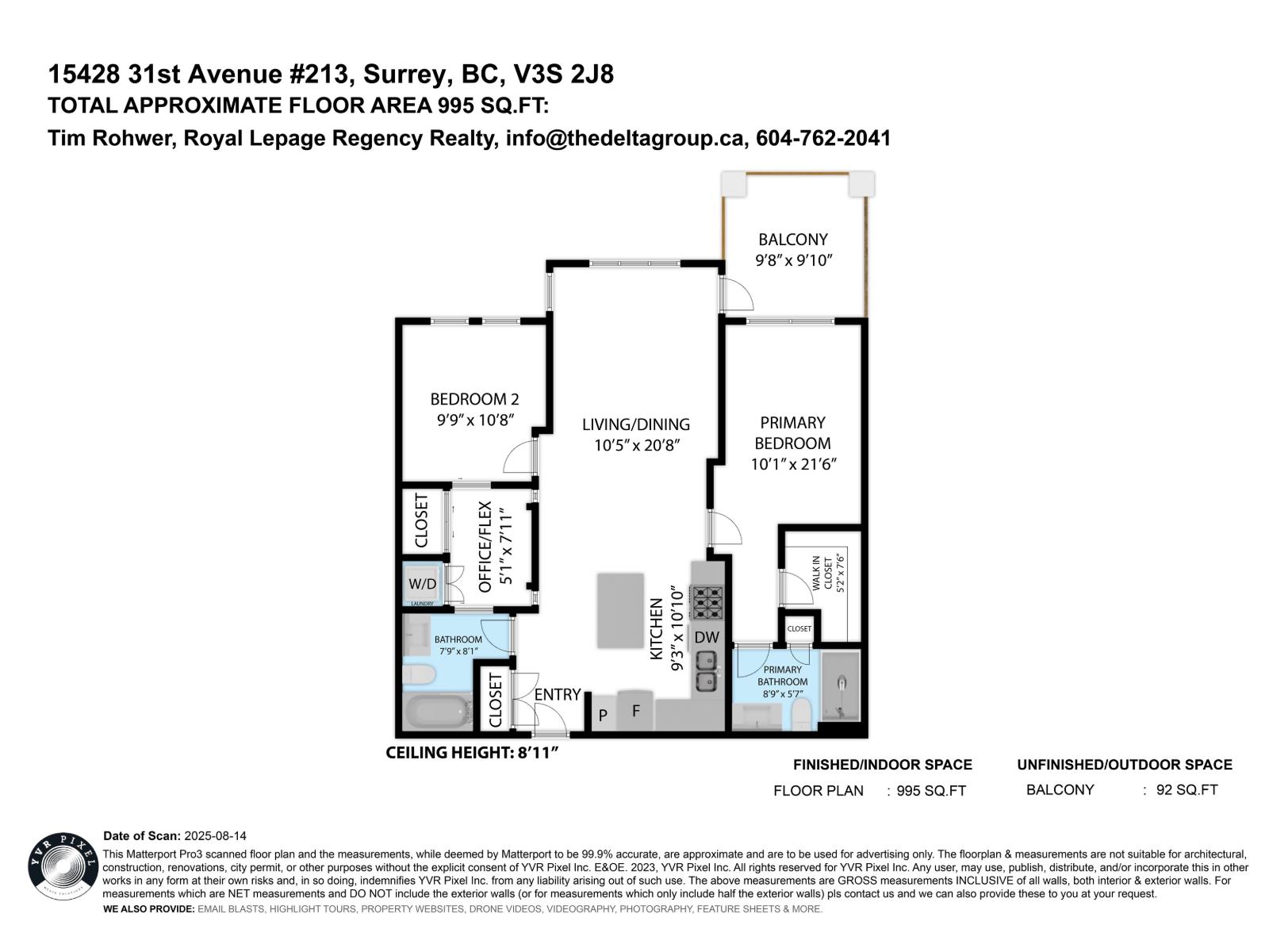 213 15428 31 Avenue, Surrey, British Columbia  V3Z 3W4 - Photo 32 - R3052683