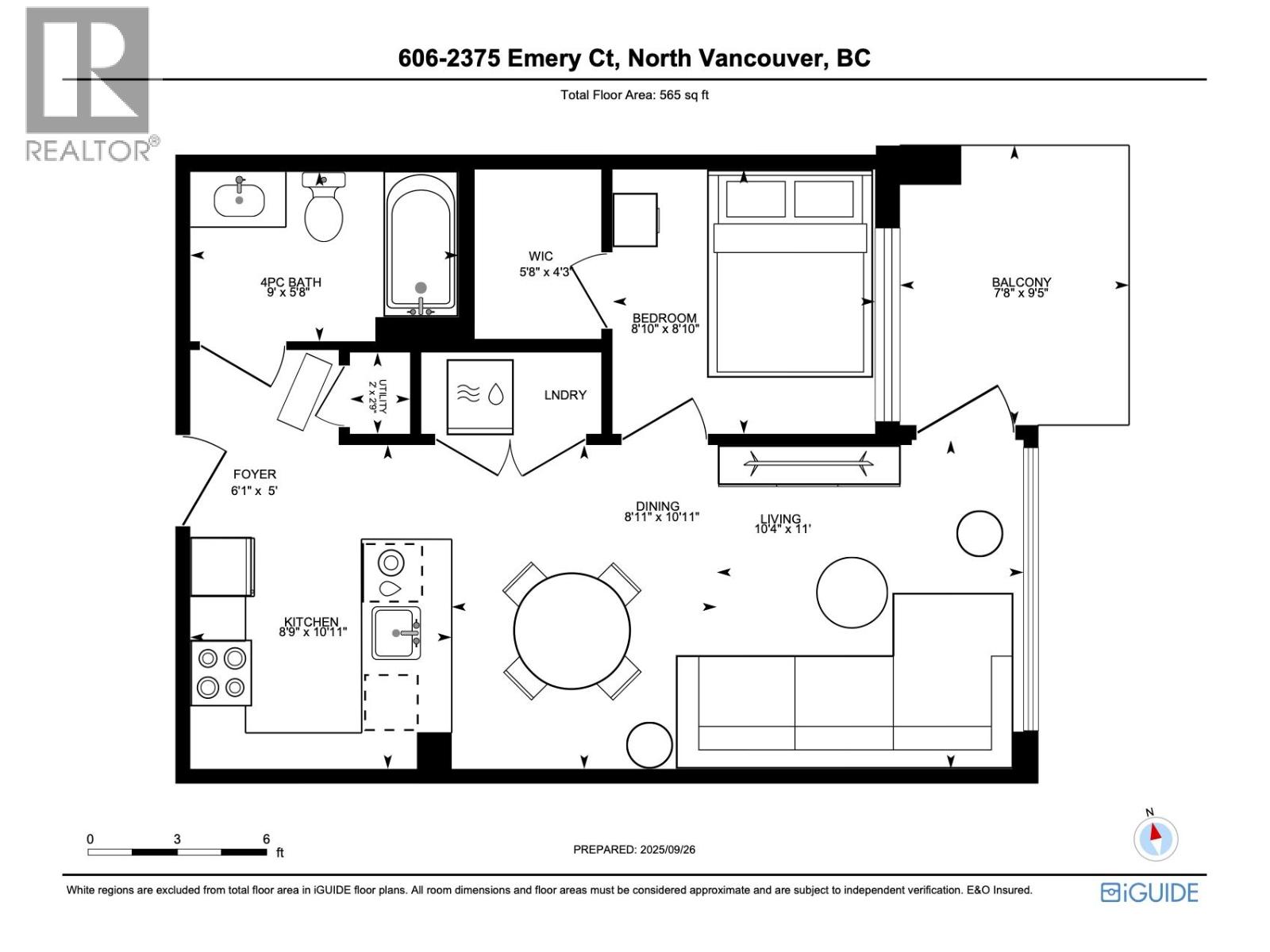 606 2375 Emery Court, North Vancouver, British Columbia  V7J 0E8 - Photo 10 - R3052740