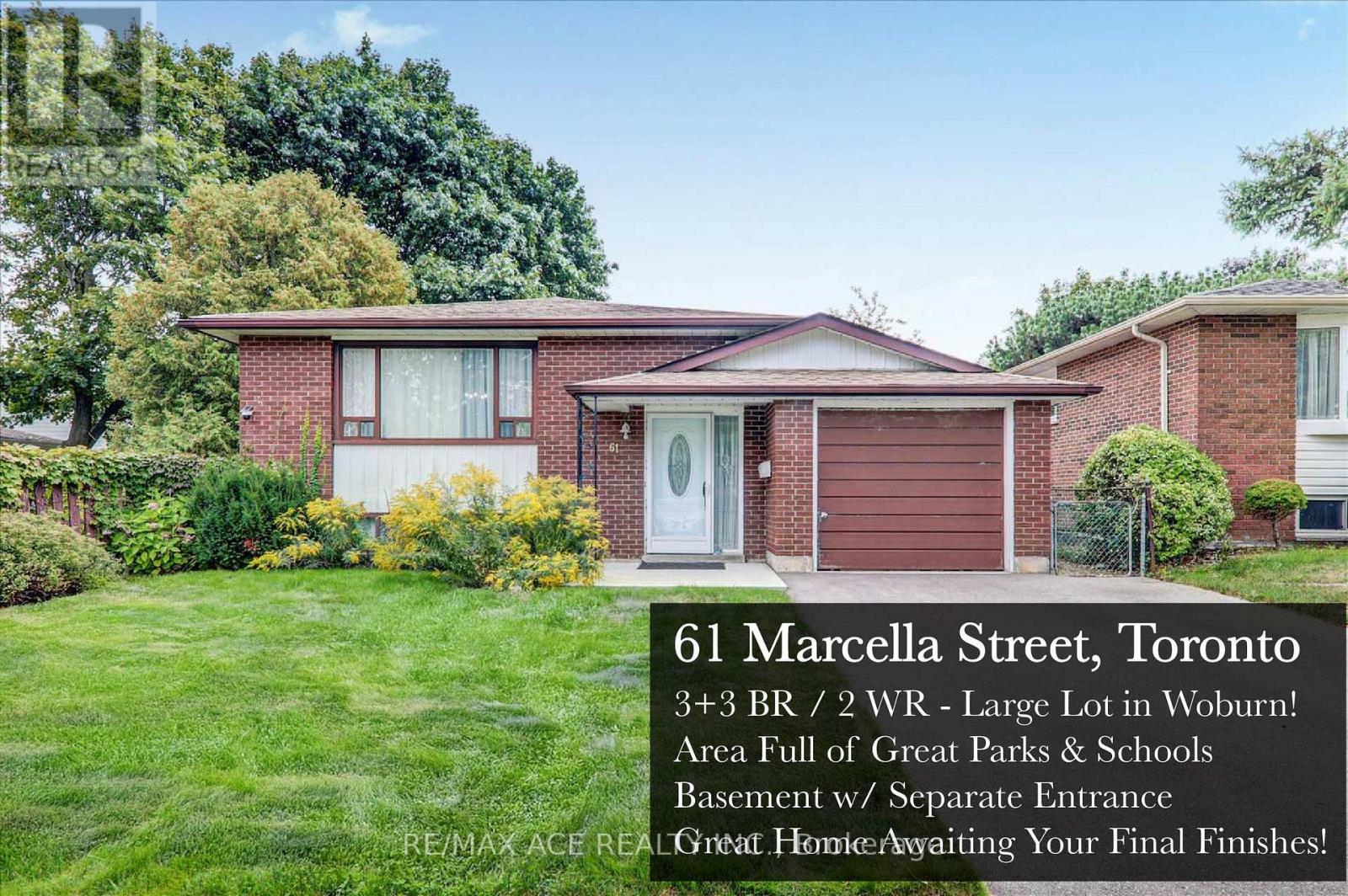 61 MARCELLA STREET, Toronto, Ontario