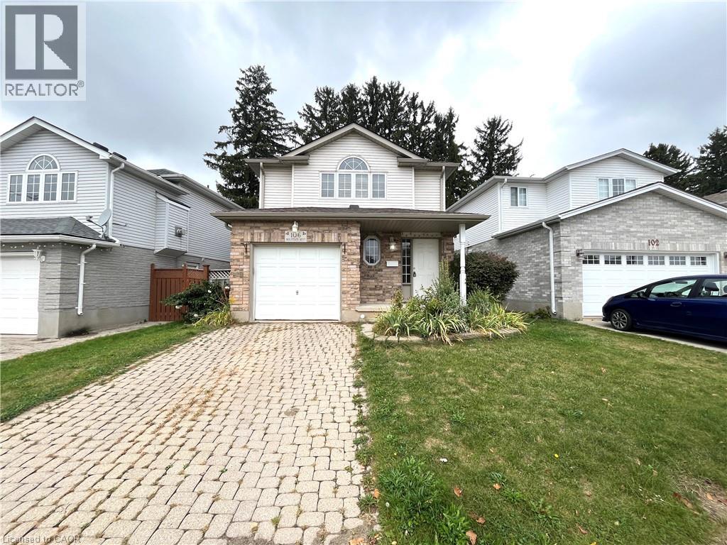 106 MOUNTAIN MINT Crescent, Kitchener, Ontario