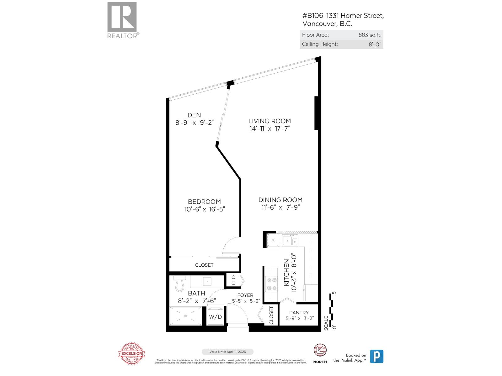 B106 1331 Homer Street, Vancouver, British Columbia  V6B 5M5 - Photo 27 - R3036903