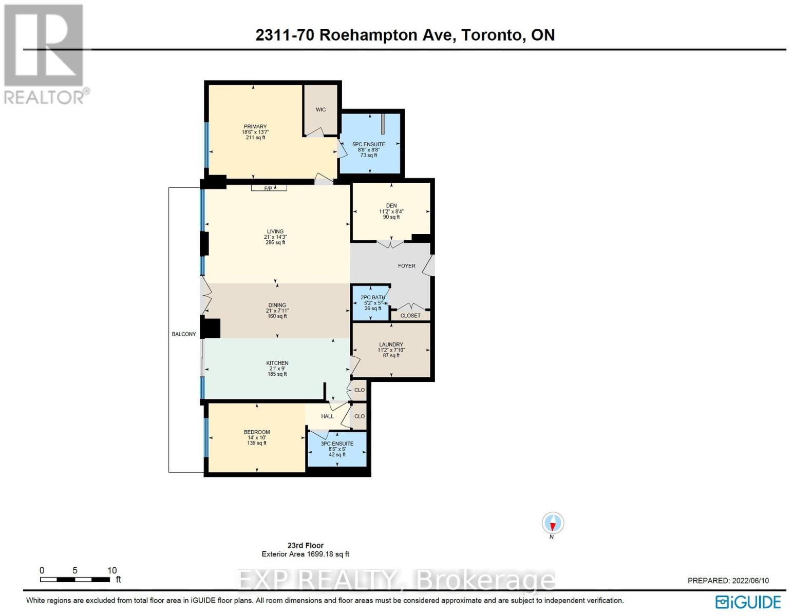 2311 - 70 Roehampton Avenue, Toronto, Ontario  M4P 1R2 - Photo 14 - C12430941