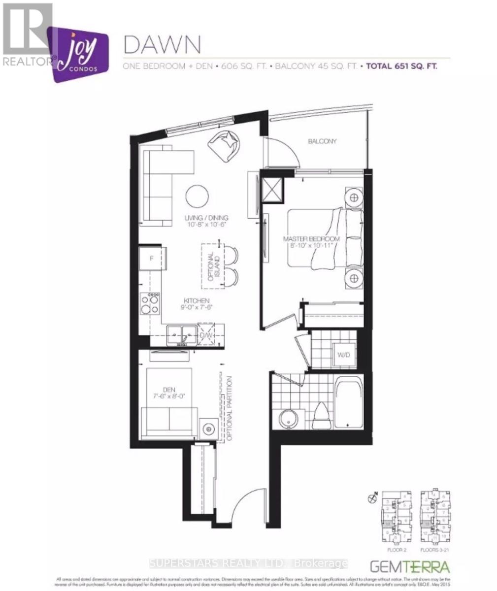 1613 - 195 Bonis Avenue, Toronto, Ontario  M1T 0A5 - Photo 9 - E12431343