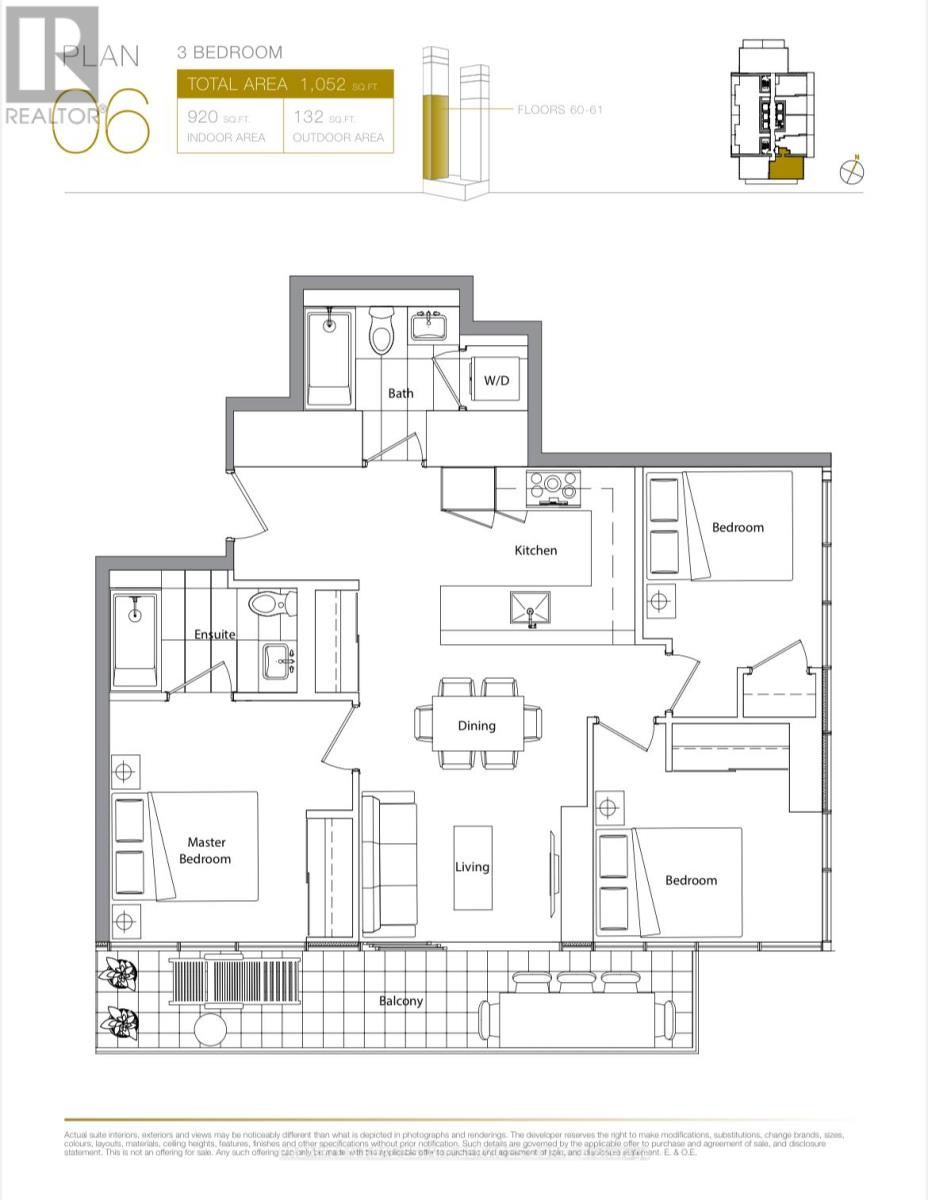 6106 - 3 Concord Cityplace Way, Toronto (Waterfront Communities), Ontario  M5V 0X4 - Photo 6 - C12431483