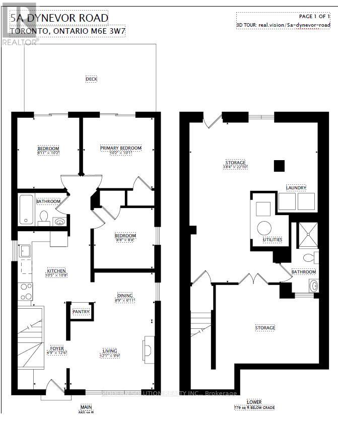 5a Dynevor Road, Toronto, Ontario  M6E 3W7 - Photo 42 - W12431639