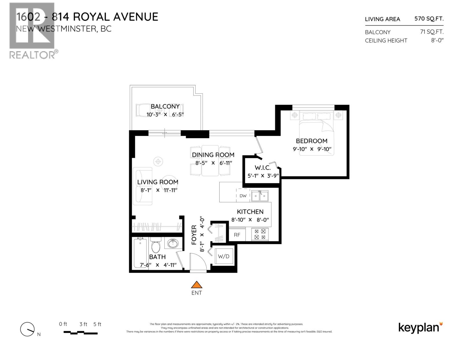 1602 814 Royal Avenue, New Westminster, British Columbia  V3M 1J9 - Photo 39 - R3053021