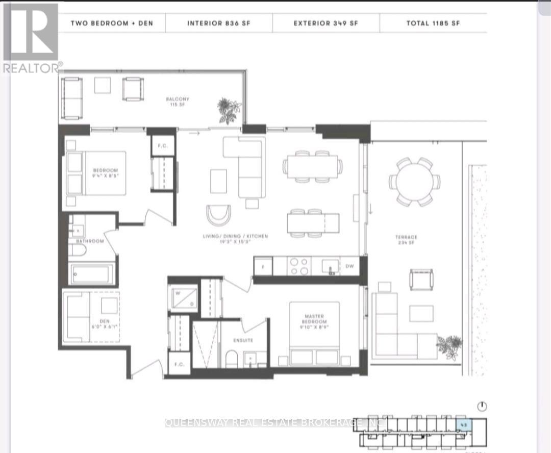 443 - 215 Lakeshore Road W, Mississauga, Ontario  L5H 0A7 - Photo 39 - W12432238