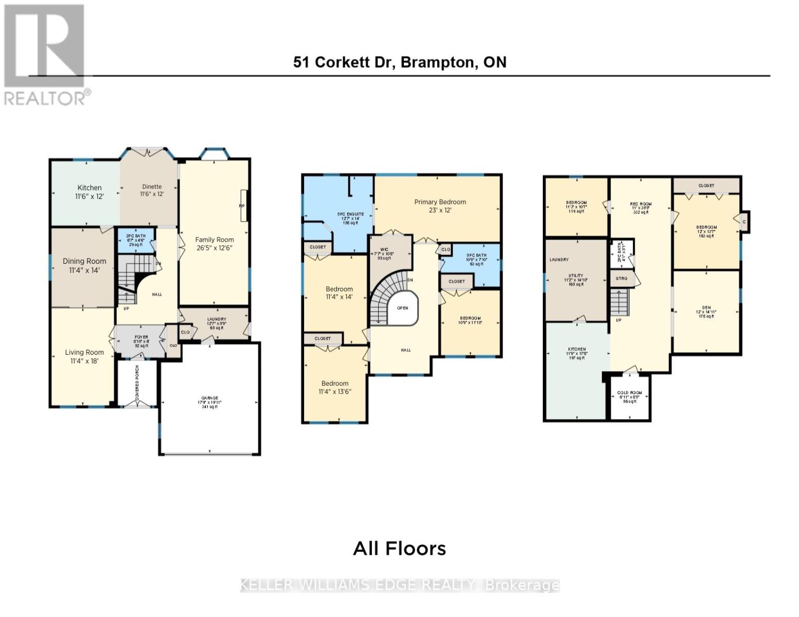 51 Corkett Drive, Brampton (Northwood Park), Ontario  L6X 3G1 - Photo 46 - W12432264