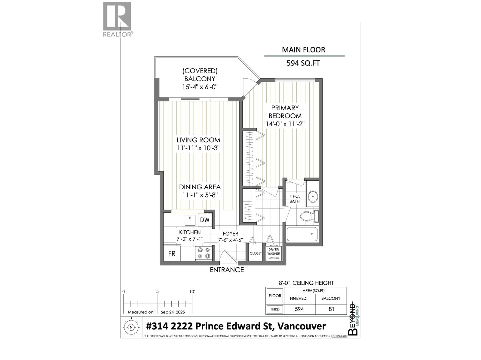 314 2222 Prince Edward Street, Vancouver, British Columbia  V5T 4M6 - Photo 26 - R3053121