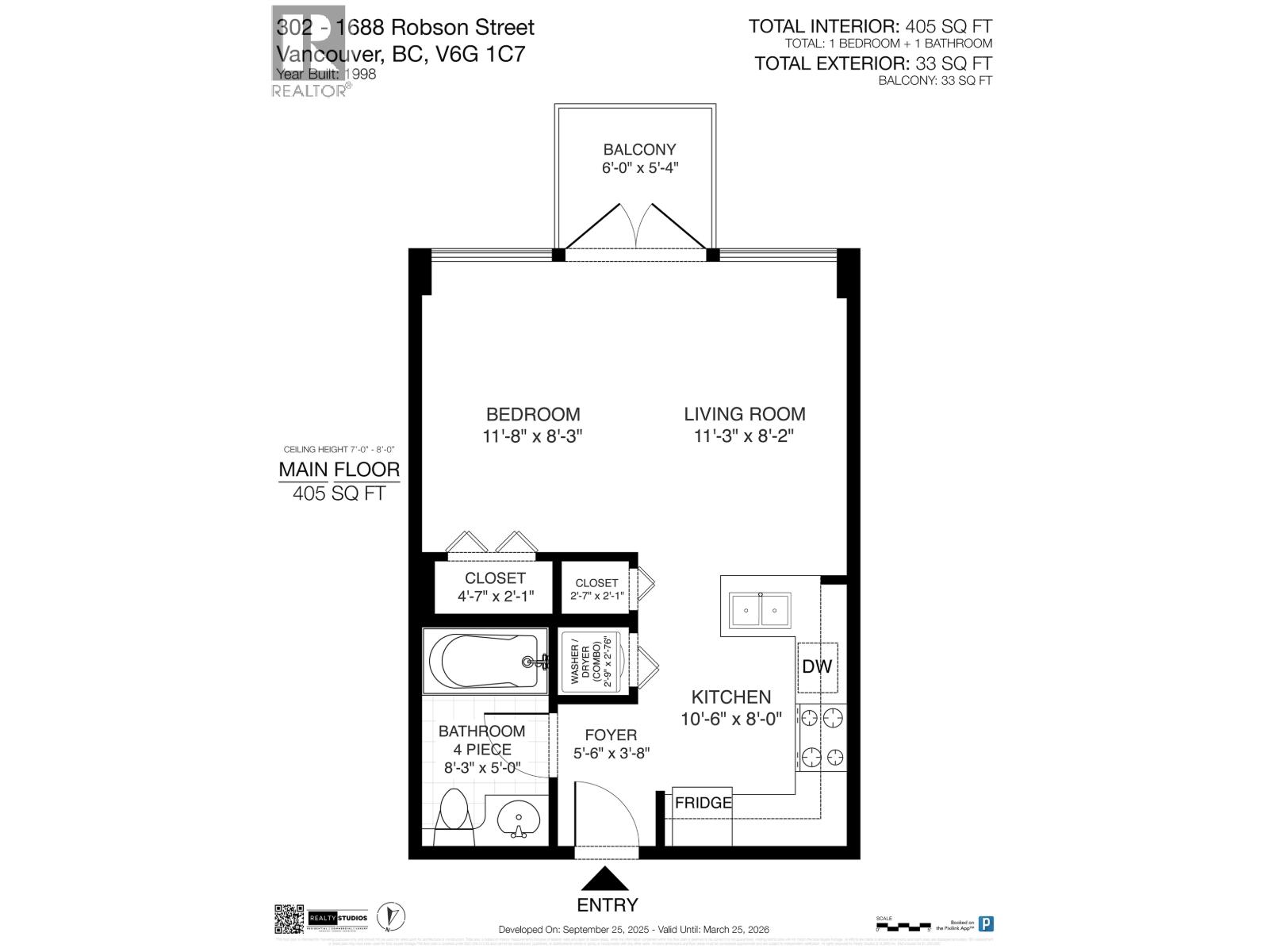 302 1688 Robson Street, Vancouver, British Columbia  V6G 1C7 - Photo 30 - R3053141
