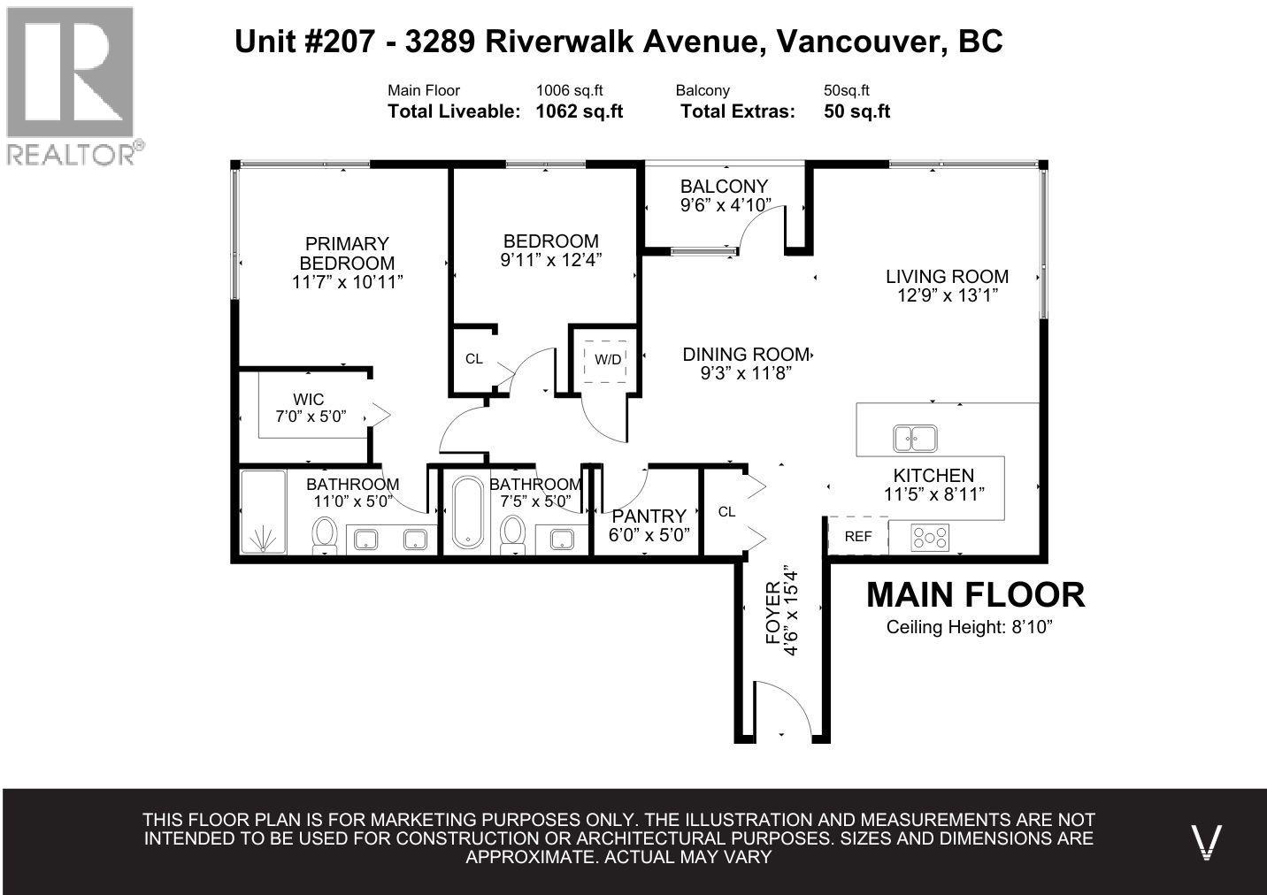 207 3289 Riverwalk Avenue, Vancouver, British Columbia  V5S 0G2 - Photo 19 - R3053155