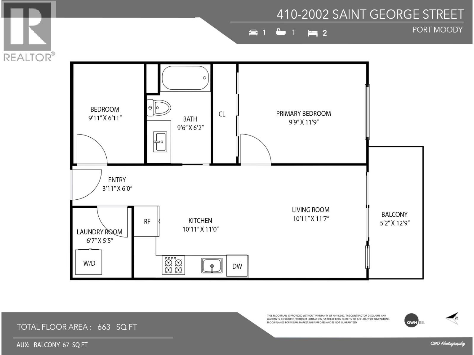 410 2002 St. George Street, Port Moody, British Columbia  V3H 2E6 - Photo 40 - R3053353