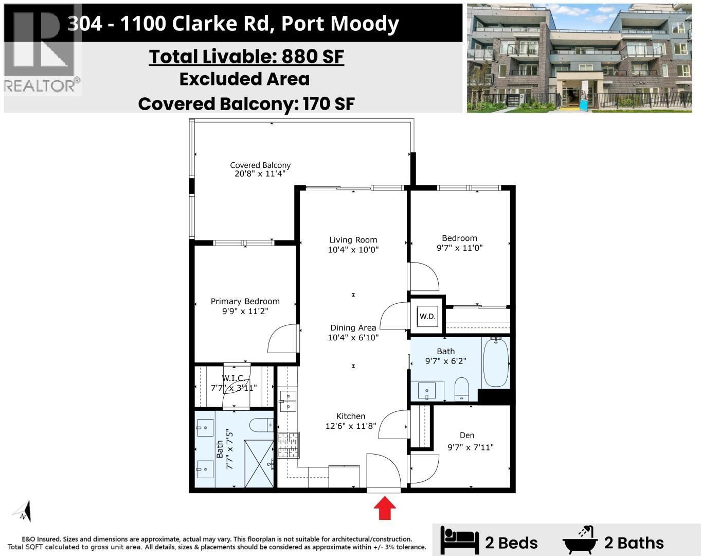 304 1100 Clarke Road, Port Moody, British Columbia  V3H 0N3 - Photo 35 - R3045837