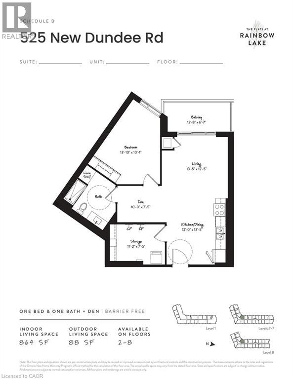 525 New Dundee Road Unit# 608, Kitchener, Ontario  N2P 2L1 - Photo 2 - 40774585