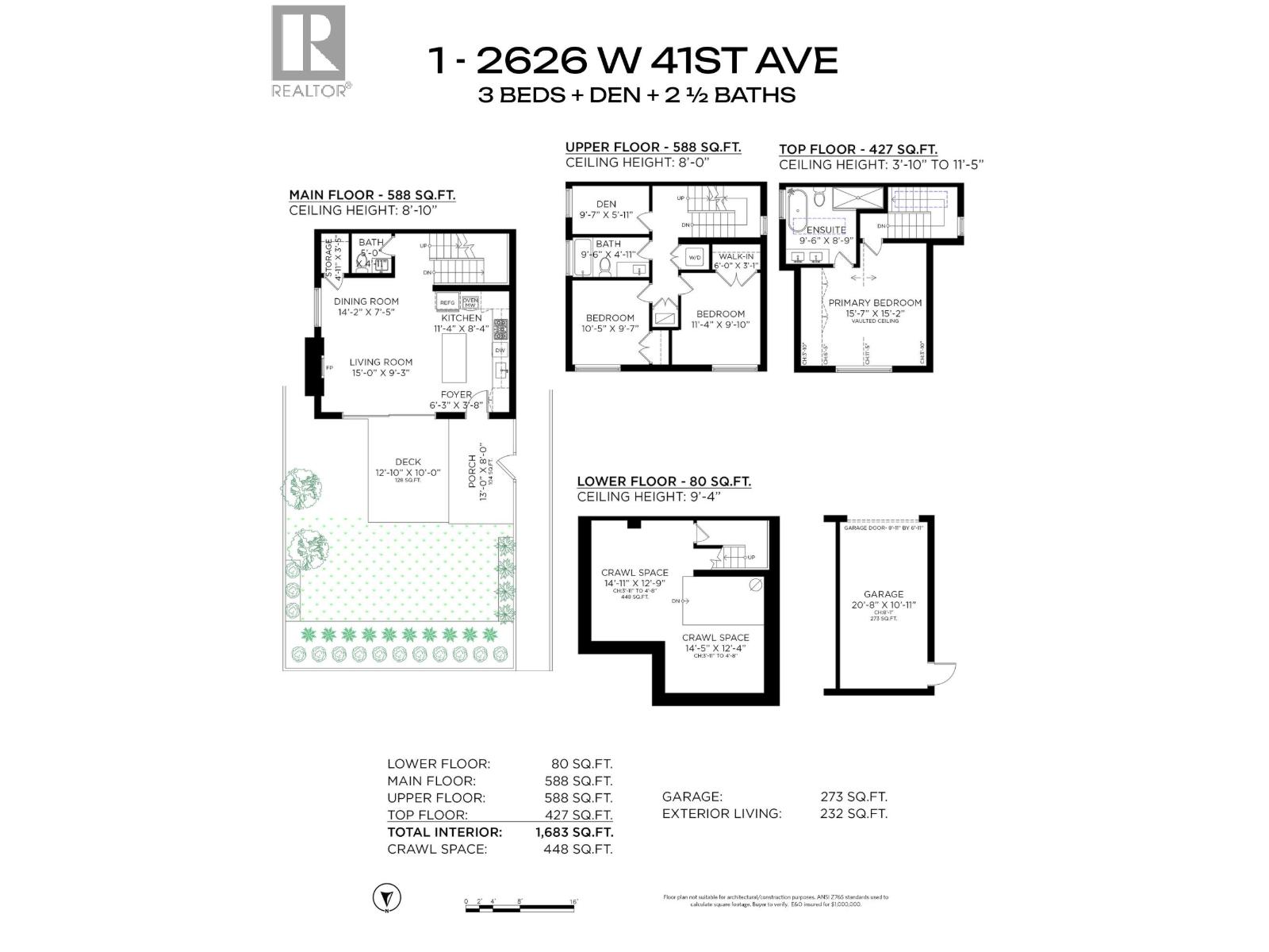 1 2626 W 41st Avenue, Vancouver, British Columbia  V6N 3C4 - Photo 27 - R3053595
