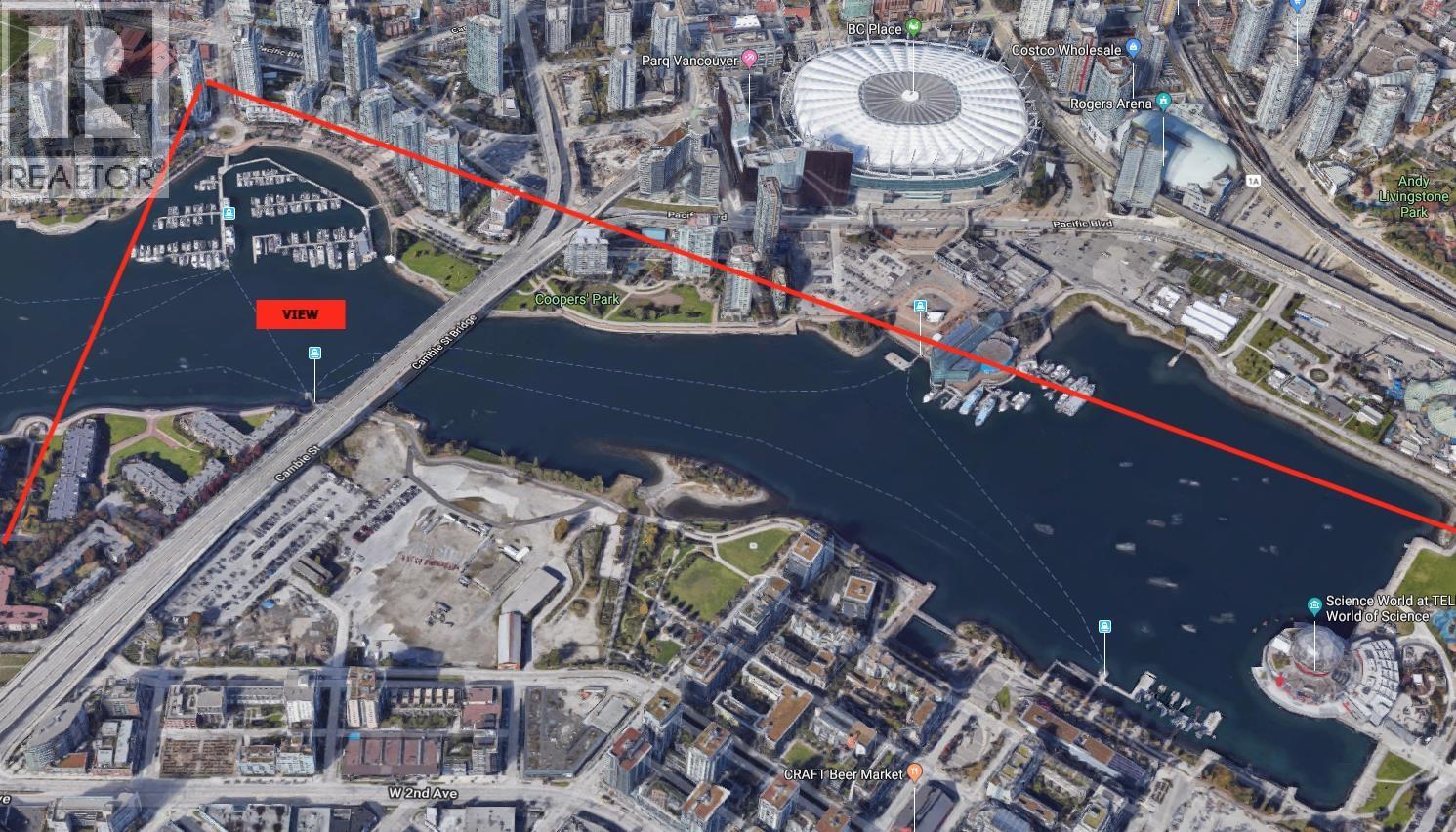 1105 1201 Marinaside Crescent, Vancouver, British Columbia  V6Z 2V2 - Photo 3 - R3053603