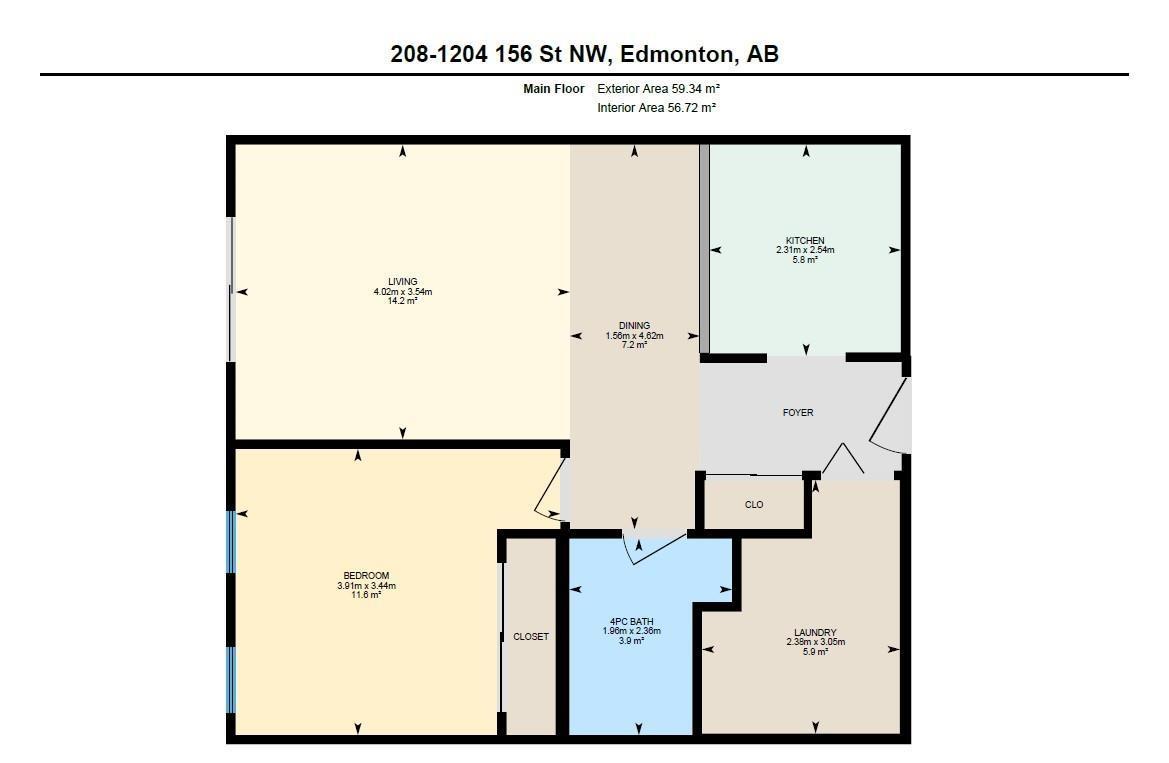 #208 1204 156 St Nw, Edmonton, Alberta  T6R 0R6 - Photo 31 - E4460063