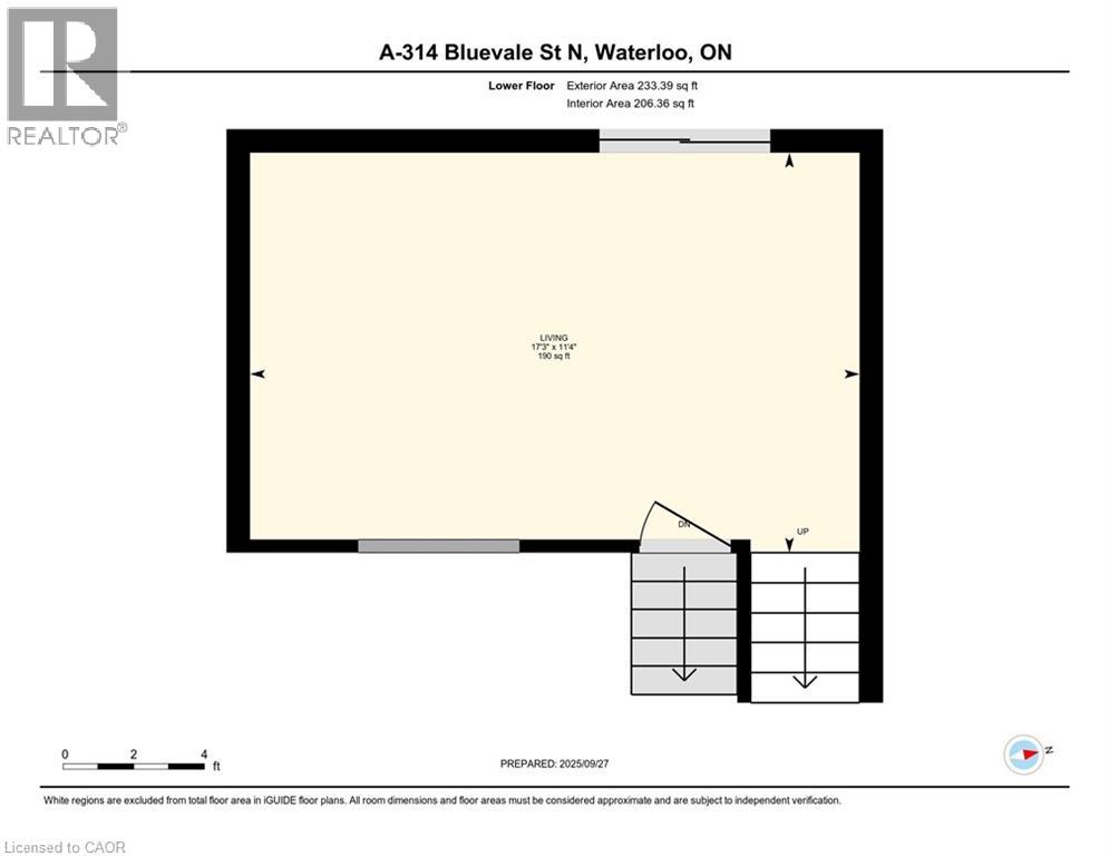 314 Bluevale Street N Unit# A, Waterloo, Ontario  N2J 4G3 - Photo 24 - 40772262