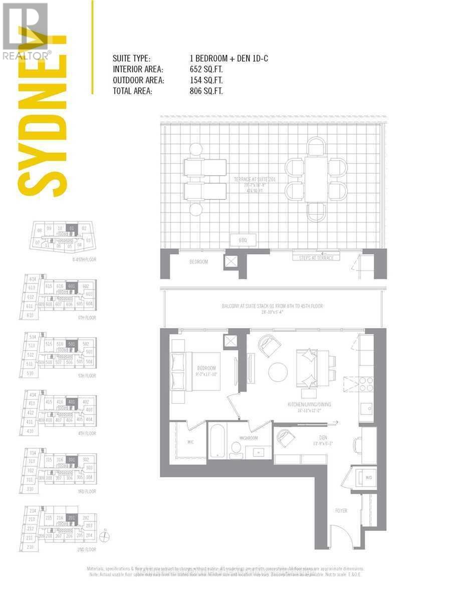 3501 - 2221 Yonge Street, Toronto, Ontario  M4S 0B8 - Photo 20 - C12436253