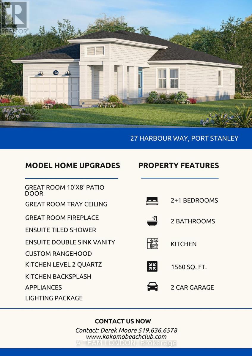 27 Harbour Way, Central Elgin, Ontario  N5L 1C5 - Photo 3 - X12270119