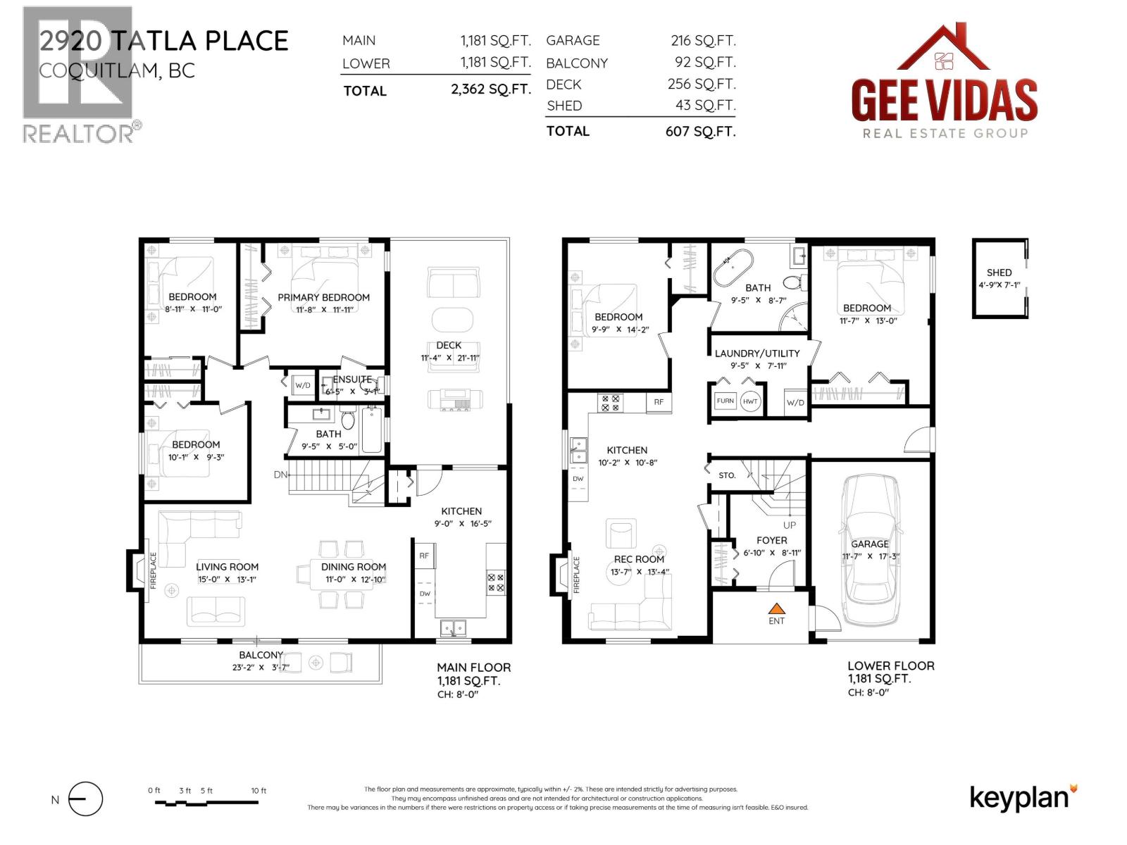 2920 Tatla Place, Coquitlam, British Columbia  V3C 4W8 - Photo 31 - R3053803