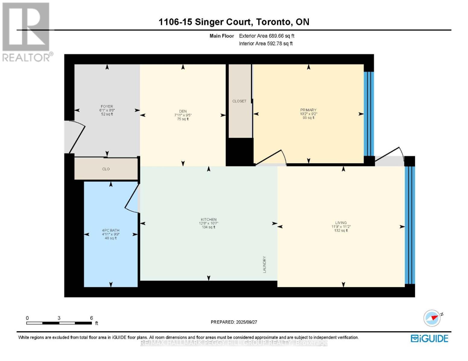 1106 - 15 Singer Court, Toronto, Ontario  M2K 0B1 - Photo 14 - C12437746