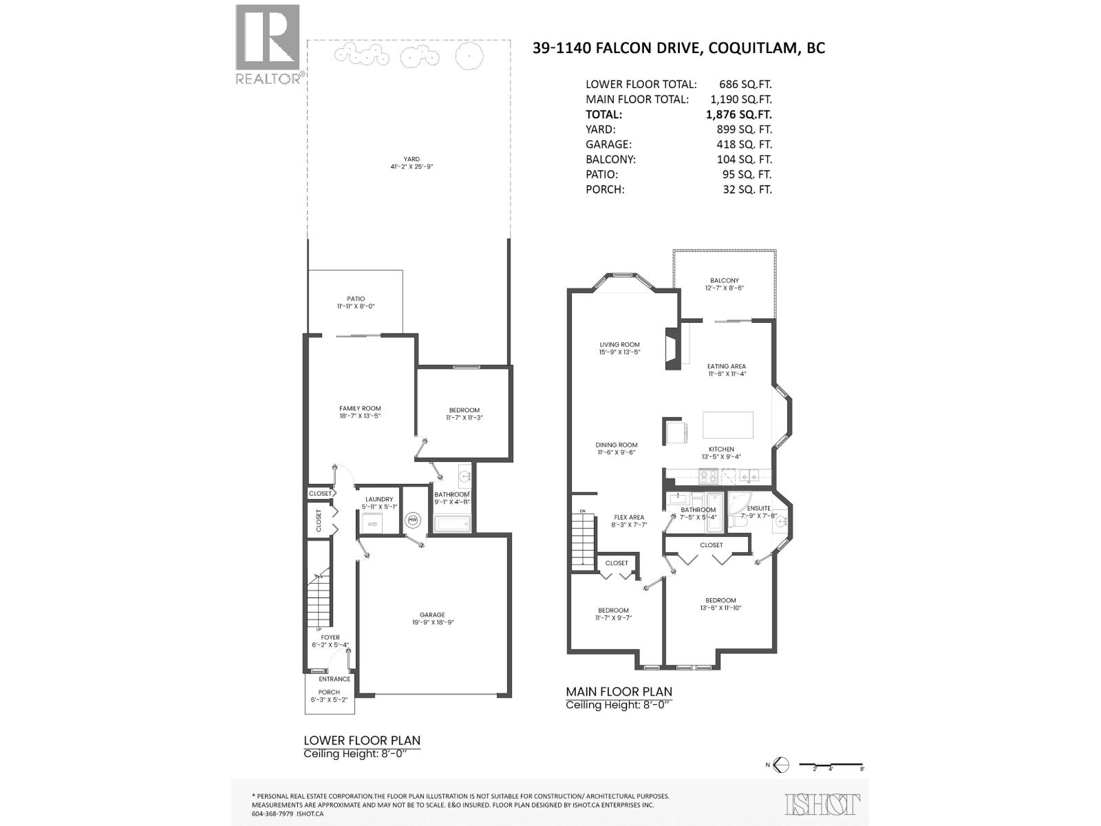 39 1140 Falcon Drive, Coquitlam, British Columbia  V3E 2J8 - Photo 40 - R3054060
