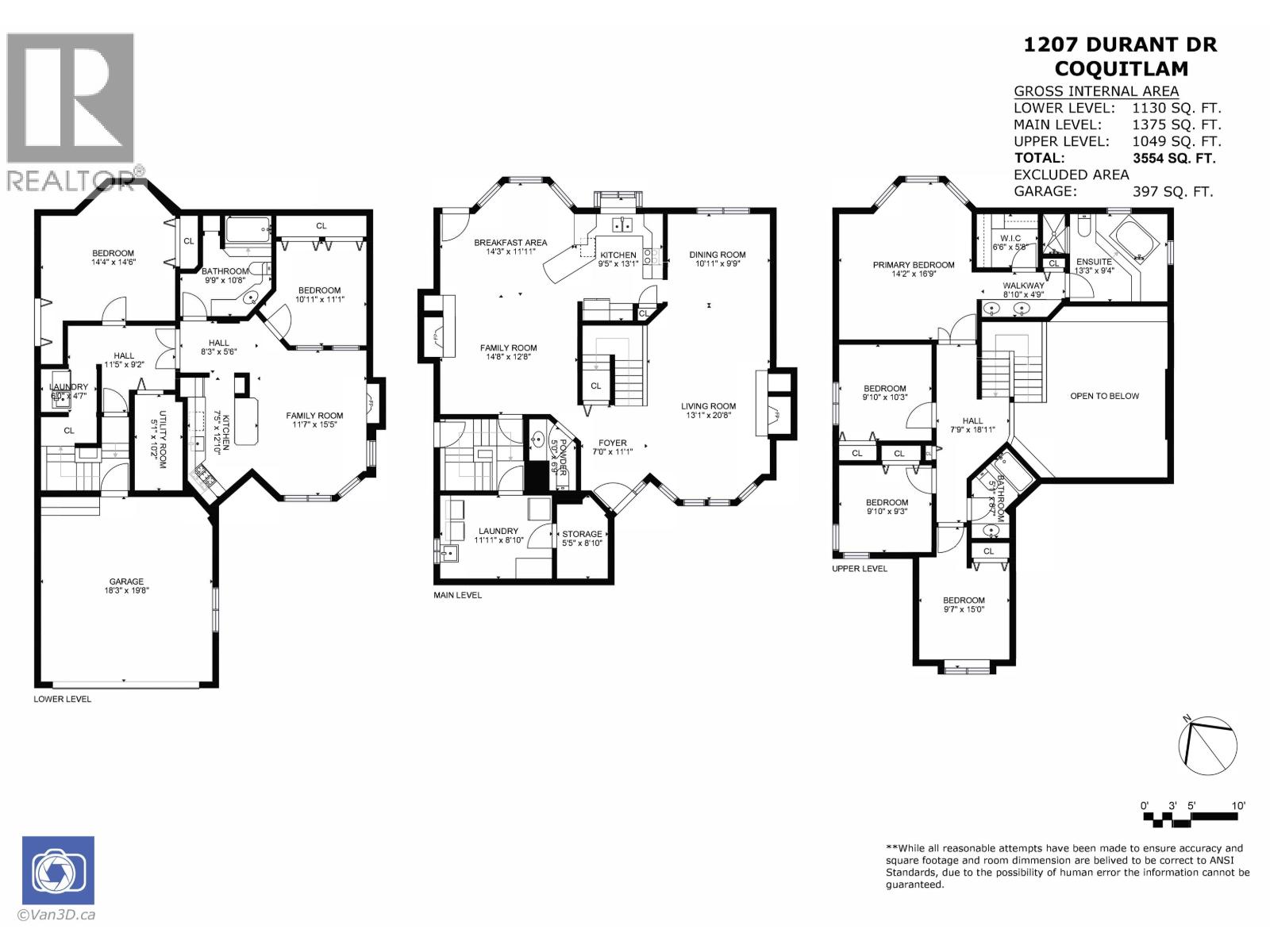 1207 Durant Drive, Coquitlam, British Columbia  V3B 6R3 - Photo 33 - R3053953