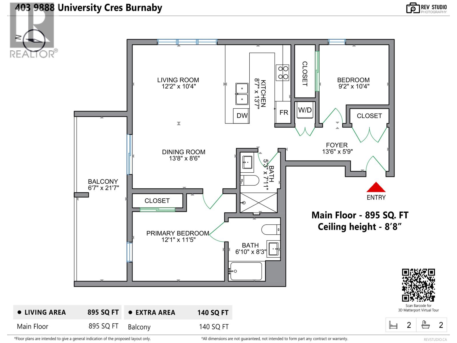 403 9888 University Crescent, Burnaby, British Columbia  V5A 0G4 - Photo 31 - R3054139