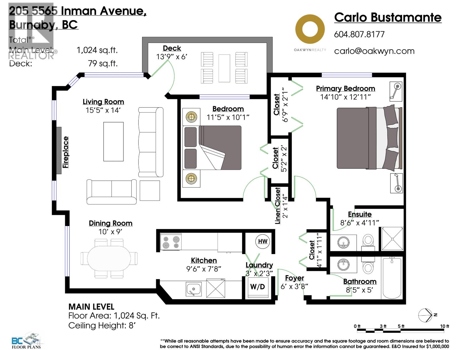 205 5565 Inman Avenue, Burnaby, British Columbia  V5H 2M2 - Photo 25 - R3054146