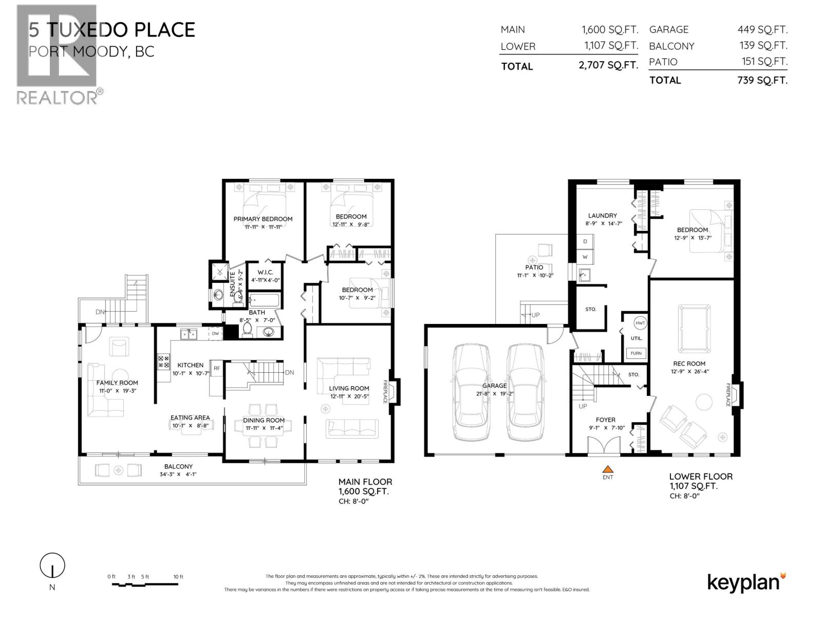 5 Tuxedo Place, Port Moody, British Columbia  V3H 3W5 - Photo 40 - R3054191