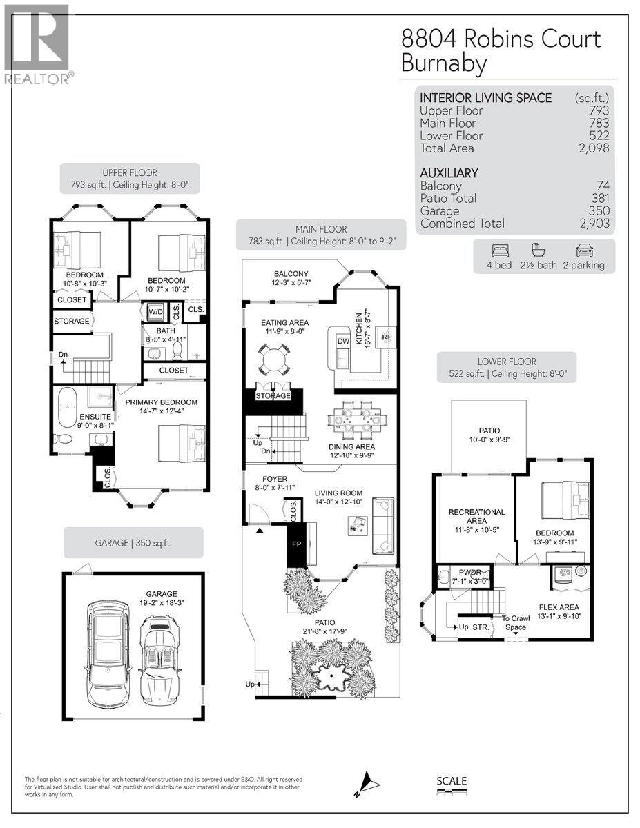 8804 Robins Court, Burnaby, British Columbia  V5A 4K7 - Photo 34 - R3054288