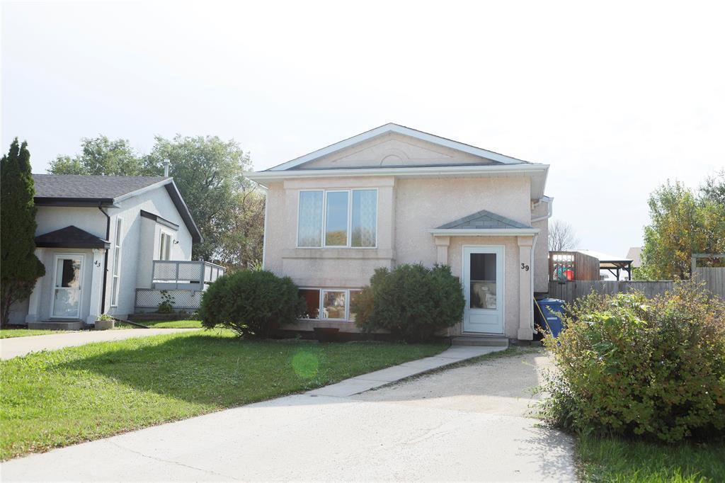 39 Dufort Place, Winnipeg, Manitoba  R3V 1V3 - Photo 0 - 202525626