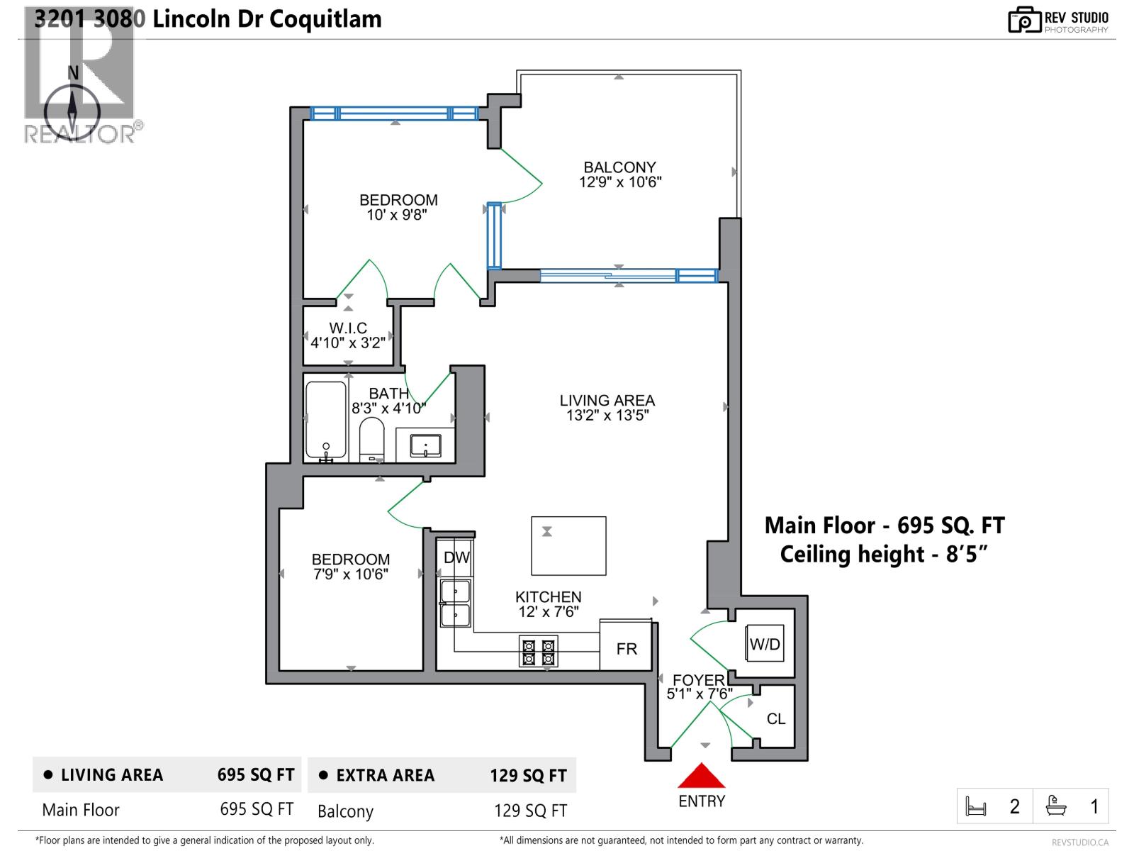 3201 3080 Lincoln Avenue, Coquitlam, British Columbia  V3B 0L9 - Photo 5 - R3054397