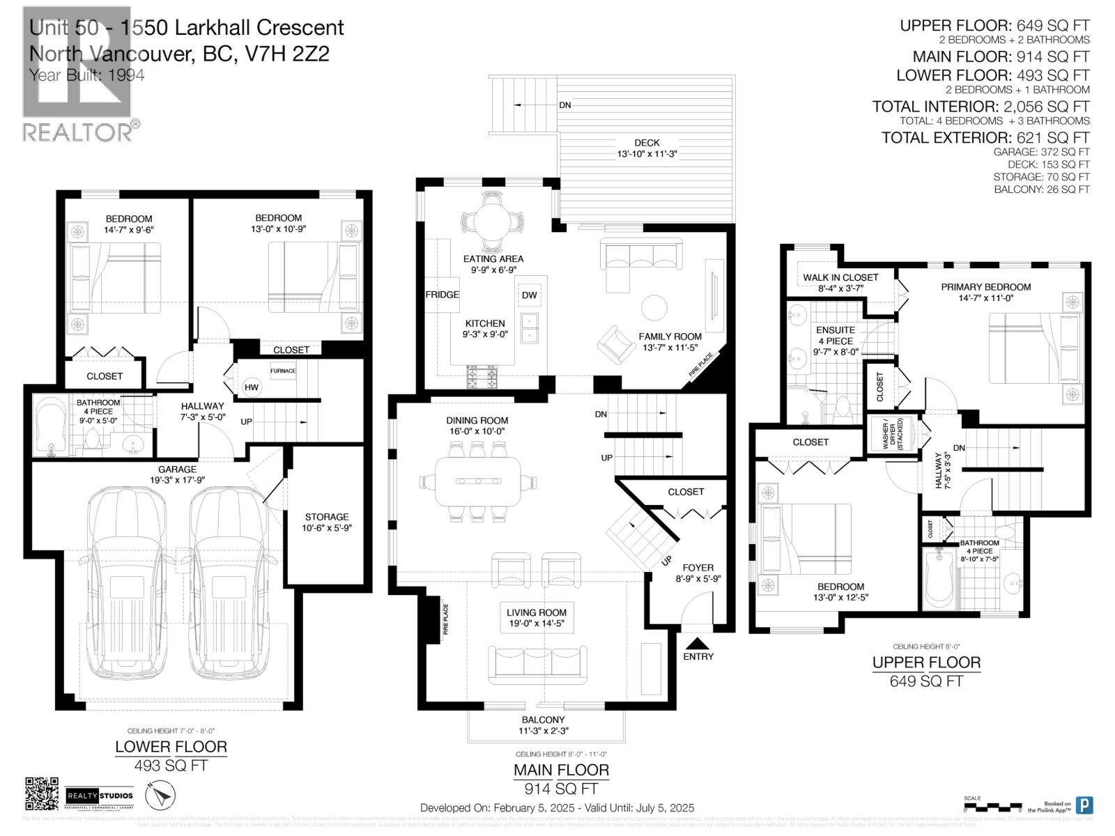 50 1550 Larkhall Crescent, North Vancouver, British Columbia  V7H 2Z2 - Photo 16 - R3053787