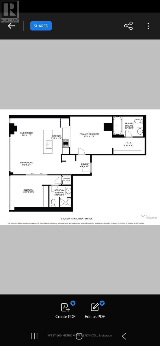 710 - 700 King Street W, Toronto (Waterfront Communities), Ontario  M5V 2Y6 - Photo 33 - C12439086