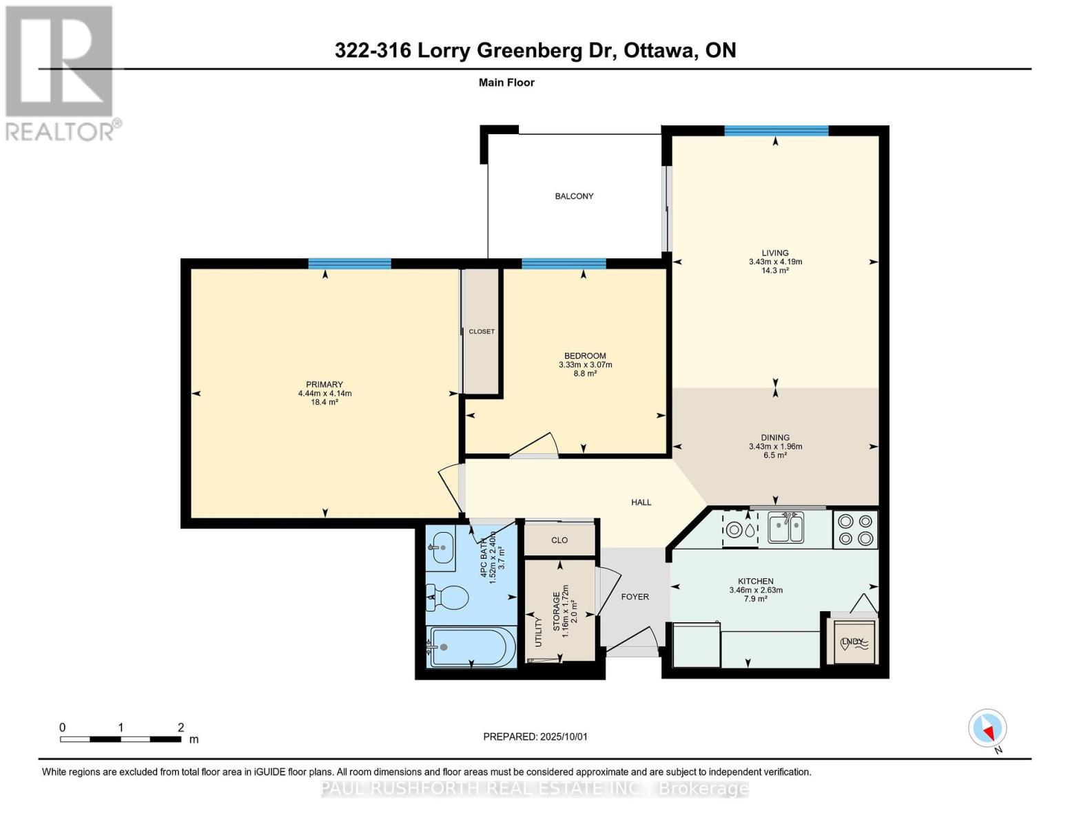 322 - 316 Lorry Greenberg Drive, Ottawa, Ontario  K1T 2P4 - Photo 23 - X12439965