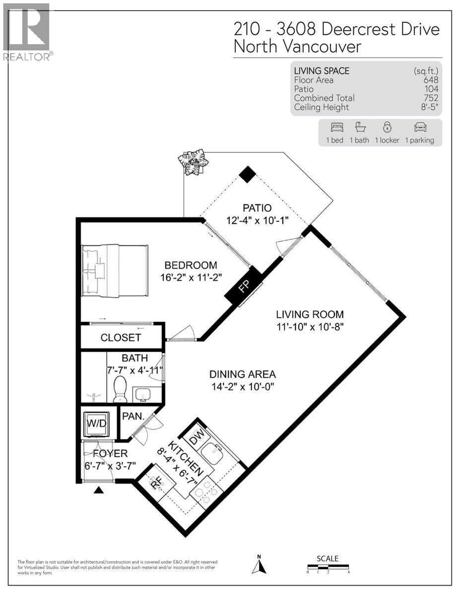 210 3608 Deercrest Drive, North Vancouver, British Columbia  V7G 2S8 - Photo 32 - R3045615